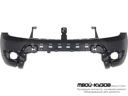 БАМПЕР ПЕРЕДНИЙ ЧЁРНЫЙ (ИТАЛИЯ) для Renault DUSTER (2010-)