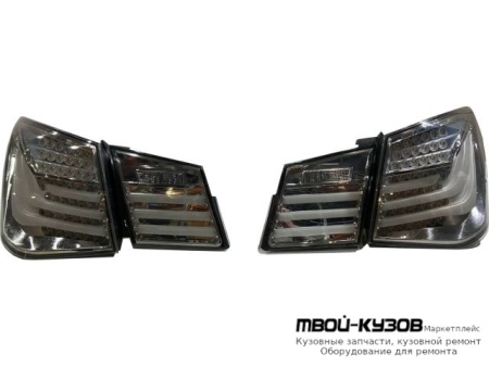 ФОНАРЬ ЗАДНИЙ ВНЕШНИЙ+ВНУТР ЛЕВАЯ + ПРАВАЯ (КОМПЛЕКТ) ТЮНИНГ С ДИОД ТОНИР BMW STYLE (КИТАЙ) для Chevrolet CRUZE (2009-)