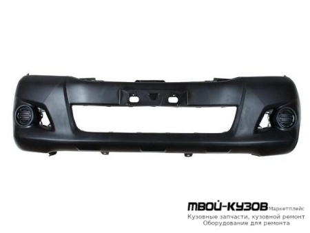БАМПЕР ПЕРЕДНИЙ +/- ОТВ П/ПРОТИВОТУМ БЕЗ ОТВ П/РАСШИРИТ (КИТАЙ) для Toyota HILUX (2011-2015)