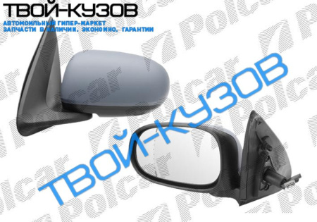 ALMERA 00-06 ЗЕРКАЛО ЭЛЕКТР. L ПОД ПОКРАСКУ