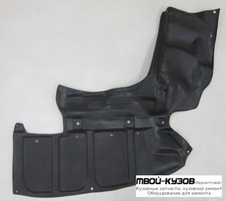 ЗАЩИТА ПОДДОНА ЛЕВАЯ СТОРОНА ПЛАСТИК (КИТАЙ) для Toyota COROLLA DE120 / ZE120 (2002-) СЕДАН / УНИВЕРСАЛ