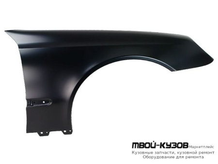 КРЫЛО ПЕРЕДНИЙ ПРАВАЯ СТОРОНА С ОТВ ПОД МОЛДИНГ СТАЛЬН (ТАЙВАНЬ) для Mercedes W211 (07.2002-)