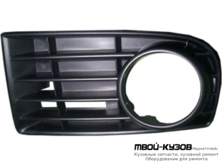 РЕШЕТКА БАМПЕРА ПЕРЕДНИЙ ЛЕВАЯ СТОРОНА П/ПРОТИВОТУМ (ТАЙВАНЬ) для Volkswagen GOLF V (10.2003-)