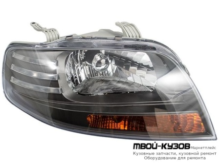 ФАРА ПРАВАЯ СТОРОНА ПОД КОРРЕКТОР (ХЭТЧБЭК) (DEPO) для Chevrolet AVEO T200 (2004-)