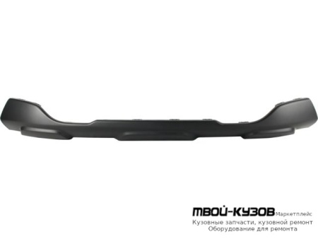 НАКЛАДКА БАМПЕРА ПЕРЕД НИЖН ЧЁРНЫЙ (ТАЙВАНЬ) для Renault LOGAN / SANDERO (2014-)