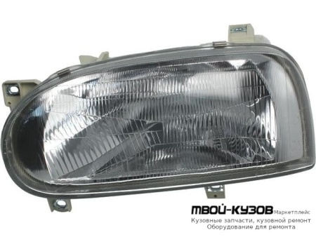 ФАРА ПРАВАЯ СТОРОНА ОДНОЛАМП для Volkswagen GOLF III (11.1991 - 09.1997)