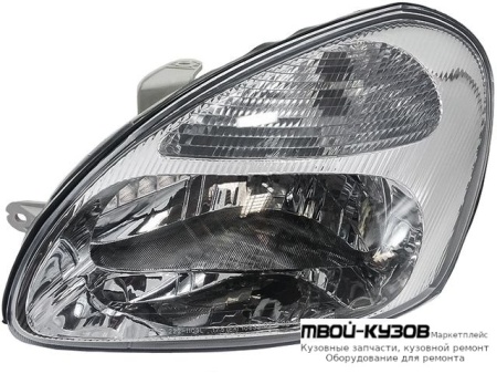 ФАРА ЛЕВАЯ СТОРОНА С КОРРЕКТОР (DEPO) для Daewoo NUBIRA (2000-)