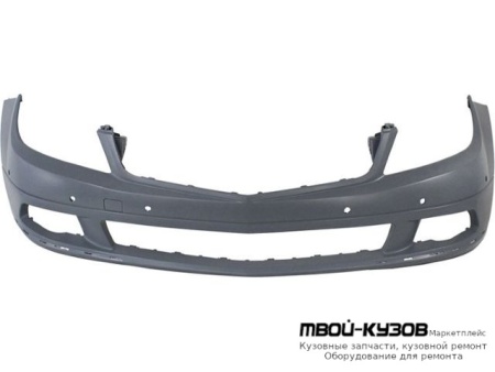 БАМПЕР ПЕРЕДНИЙ ПОД ДАТЧИКИ (ориг.) для Mercedes W204 (2007-)