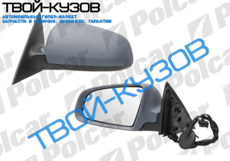 A6 04-09 ЗЕРКАЛО ЛЕВОЕ ЭЛЕКТРИКА+ОБОГРЕВ+СКЛАДНОЕ+ПАМЯТЬ