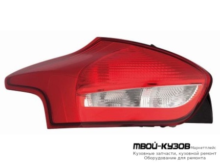 ФОНАРЬ ЗАДНИЙ ВНЕШНИЙ ЛЕВАЯ СТОРОНА (ХЭТЧБЭК) (DEPO) для Ford FOCUS (2014-)
