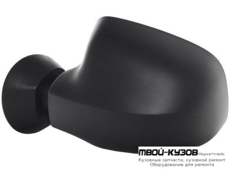 корпус монолитный!)} ЗЕРКАЛО ЛЕВАЯ СТОРОНА БОЛЬШ ЭЛЕКТР С ПОДОГРЕВОМ (CONVEX) ЧЁРНЫЙ (ТАЙВАНЬ) для Renault LOGAN (2005-2014), Renault SANDERO (2008-)