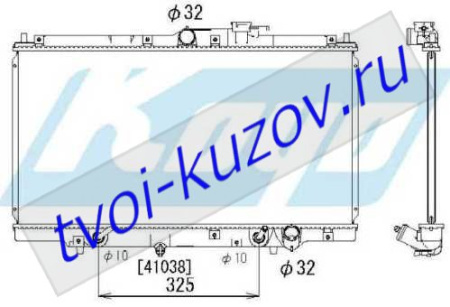 ACCORD (СD, PRELUDE 97-) РАДИАТОР ОХЛАЖДЕН AT 2 2.2 ACCORD (СD, PRELUDE 97-) РАДИАТОР ОХЛАЖДЕН AT 2 2.2