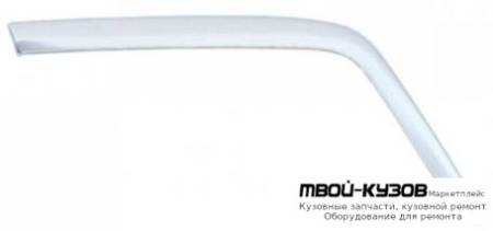 МОЛДИНГ БАМПЕРА ПЕРЕДНИЙ ПРАВАЯ СТОРОНА ХРОМ (ТАЙВАНЬ) для Mercedes W140 SEDAN (05.1993 - 10.1998)