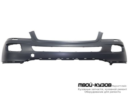 БАМПЕР ПЕРЕДНИЙ ВНЕШНИЙ , С ОТВ П/ОМЫВАТЕЛЬ , БЕЗ ОТВ ПОД ДАТЧИКИ (ТАЙВАНЬ) для Mercedes W164 (ML) (07.2005-)