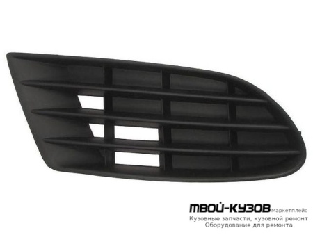 РЕШЕТКА БАМПЕРА ПЕРЕДНИЙ ЛЕВАЯ СТОРОНА БЕЗ ОТВЕРСТИЙ ПОД ПРОТИВОТУМАННЫЕ ФАРЫ (ТАЙВАНЬ) для Volkswagen GOLF PLUS (2004-)