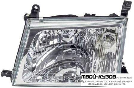ФАРА ЛЕВАЯ СТОРОНА ПОД КОРРЕКТОР (DEPO) для Toyota LANDCRUISER 100 (1998-)