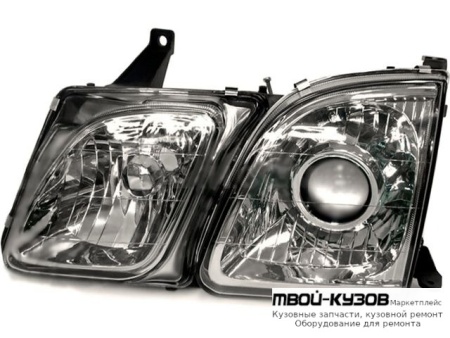 ФАРА ЛЕВАЯ СТОРОНА СТЕКЛО (КИТАЙ) для Lexus LX470 (01.1998 - 08.2002) (08.2002-)