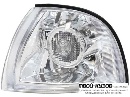 УКАЗ.ПОВОРОТА УГЛОВОЙ ЛЕВАЯ СТОРОНА ТЮНИНГ ПРОЗРАЧНЫЙ ХРУСТАЛ ВНУТРИ ХРОМ (КИТАЙ) для Daewoo NEXIA (1995-)