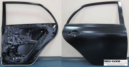 ДВЕРЬ ЗАДНИЙ ПРАВАЯ СТОРОНА (КИТАЙ) для Toyota COROLLA E150 (2006-) СЕДАН