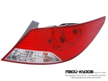 ФОНАРЬ ЗАДНИЙ ВНЕШНИЙ ПРАВАЯ СТОРОНА (СЕДАН) (DEPO) для Hyundai SOLARIS (2011-)