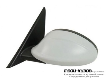 ЗЕРКАЛО ЛЕВАЯ СТОРОНА ЭЛЕКТР С ПОДОГРЕВОМ С ПАМЯТЬЮ (ASPHERICAL) ГРУНТ (ТАЙВАНЬ) для BMW E90 СЕДАН / E91 УНИВЕРСАЛ (3 SERIES) (2004-)