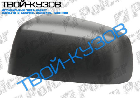 PANDA  03- НАКЛАДКА ЗЕРКАЛА L ЧЕРНАЯ