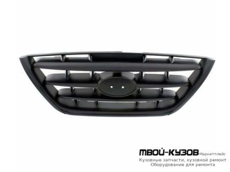 РЕШЕТКА РАДИАТОРА В СБОРЕ БЕЗ МОЛДИНГ ХРОМ-ЧЁРНЫЙ для Hyundai ELANTRA (2004-)