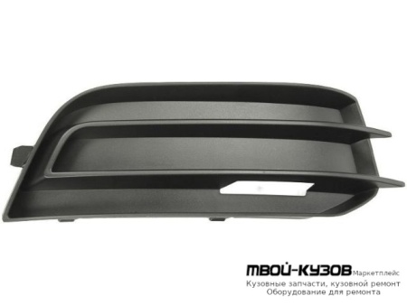 РЕШЕТКА БАМПЕРА ПЕРЕДНИЙ ЛЕВАЯ СТОРОНА БЕЗ ОТВЕРСТИЙ ПОД ПРОТИВОТУМАННЫЕ ФАРЫ (ТАЙВАНЬ) для Audi A1 (2010-)