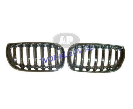 РЕШЕТКА ЛЕВАЯ хром. -07