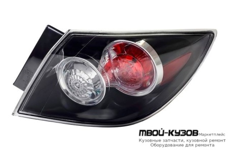 ФОНАРЬ ЗАДНИЙ ВНЕШНИЙ ПРАВАЯ СТОРОНА (ХЭТЧБЭК) кроме (sport) (DEPO) для Mazda 3 (2004-)