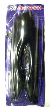 Накладки (реснички) фар ВАЗ-1118 некраш. (Азард) 2 шт.