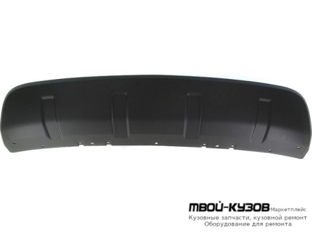 НАКЛАДКА БАМПЕРА ПЕРЕД НИЖН (ТАЙВАНЬ) для Mitsubishi OUTLANDER XL (2007-2009)