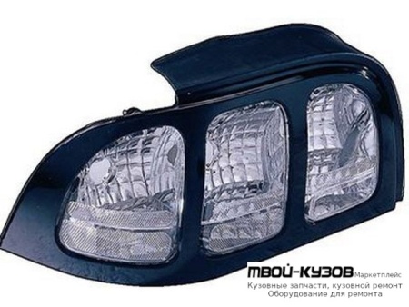 ФОНАРЬ ЗАДНИЙ ВНЕШНИЙ ПРАВАЯ СТОРОНА С ЧЁРНЫЙ РАМК (DEPO) для Ford MUSTANG (1994-1998) (2018-)