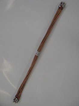 Трубка тормозная ВАЗ-2108 задняя (медная) 750мм