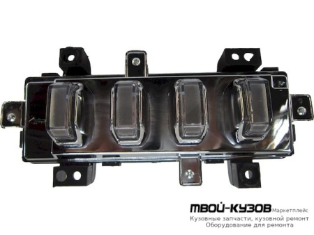 ФАРА ПРОТИВОТУМАННАЯ ПРАВАЯ СТОРОНА DRL( ХОД. ОГНИ) ХРОМ (КИТАЙ) для Jetour X70 PLUS (2020-)