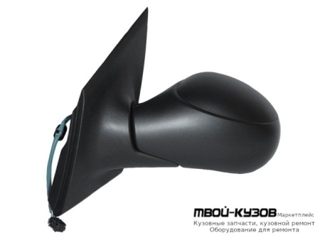 ЗЕРКАЛО ЛЕВАЯ СТОРОНА ЭЛЕКТР С ПОДОГРЕВОМ (CONVEX) (ТАЙВАНЬ) для Citroen C2 (10.2003-)