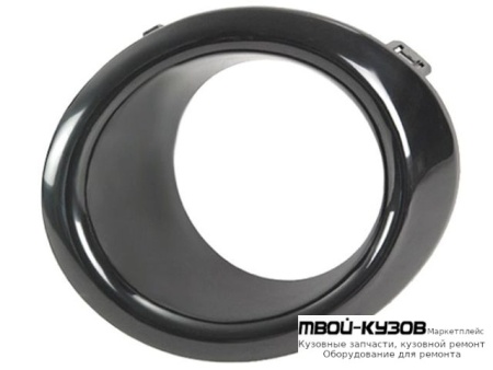 РЕШЕТКА БАМПЕРА ПЕРЕДНИЙ ЛЕВАЯ СТОРОНА П/ПРОТИВОТУМ ЧЁРНЫЙ (ТАЙВАНЬ) для Nissan NOTE (01.2006-) E11E