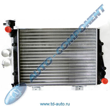 Радиатор охлаждения ВАЗ-2107,04,05 алюминиевый универсальный (Fenox) RC00003C3