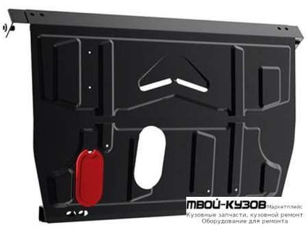 ЗАЩИТА ПОДДОНА ДВИГАТЕЛЯ + КПП С , КРЕПЛЕН , СТАЛЬН для Daewoo MATIZ (2001-)