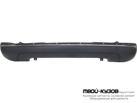 БАМПЕР ЗАДНИЙ (ТАЙВАНЬ) для Peugeot PARTNER (2008-2015)
