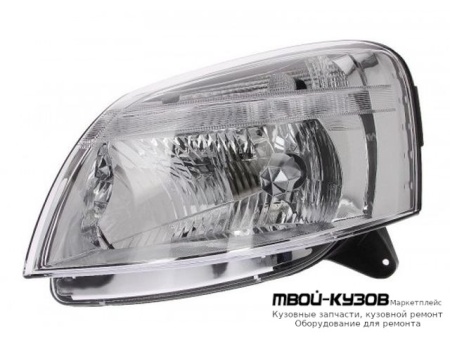 ФАРА ЛЕВАЯ СТОРОНА С КОРРЕКТОР (DEPO) для Peugeot PARTNER / CITROEN BERLINGO / (2003-), Citroen BERLINGO / PEUGEOT PARTNER (01.2003-)
