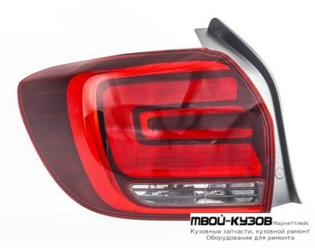 ФОНАРЬ ЗАДНИЙ ВНЕШНИЙ ЛЕВАЯ СТОРОНА ТЮНИНГ (КИТАЙ) для Renault LOGAN / SANDERO (2014-)