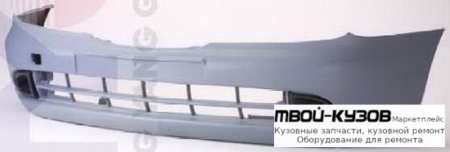 БАМПЕР ПЕРЕДНИЙ +/- ПРОТИВОТУМ ГРУНТ (ТАЙВАНЬ) для Nissan PRIMERA P11 (06.1999 - 03.2002)