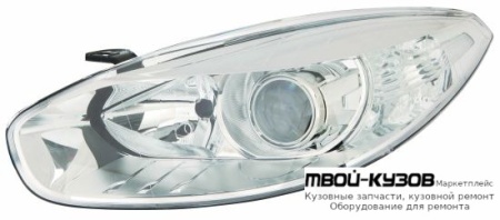 ФАРА ЛЕВАЯ СТОРОНА ПОД КОРРЕКТОР (КСЕНОН) (DEPO) для Renault FLUENCE (2010-)