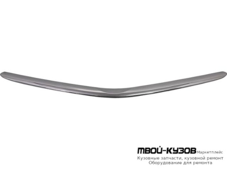 МОЛДИНГ БАМПЕРА ПЕРЕДНИЙ ХРОМ (ТАЙВАНЬ) для Toyota PRIUS (08.2003-)
