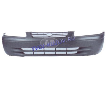 БАМПЕР ПЕРЕДНИЙ черный  - для TOYOTA CAMRY