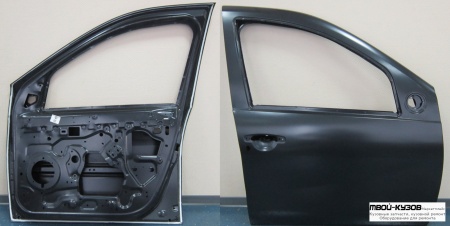 ДВЕРЬ ПЕРЕДНИЙ ПРАВАЯ СТОРОНА (КИТАЙ) для Renault DUSTER (2010-), Renault SANDERO (2008-)