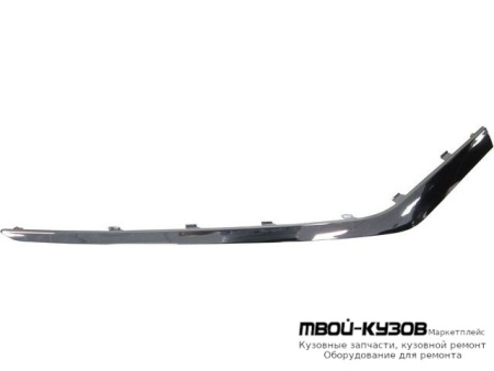 МОЛДИНГ БАМПЕРА ПЕРЕДНИЙ ПРАВАЯ СТОРОНА НИЖН (КИТАЙ) для Hyundai SONATA (2017-)