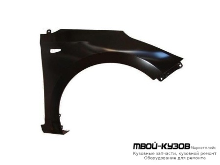 КРЫЛО ПЕРЕДНИЙ ПРАВАЯ СТОРОНА С ОТВ ПОД ПОВТОРИТЕЛЬ (РОССИЯ) для Hyundai SOLARIS (2017-)