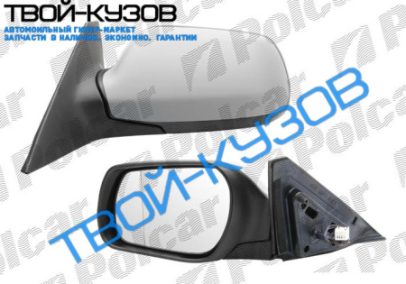 6 02- ЗЕРКАЛО ПРАВОЕ R ЭЛЕКТРИКА+ОБОГРЕВ+ ПОД ПОКРАСКУ